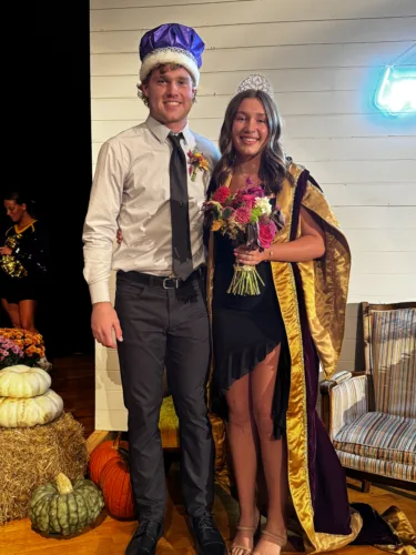 2026 Homecoming Queen Lovie and King Lahr